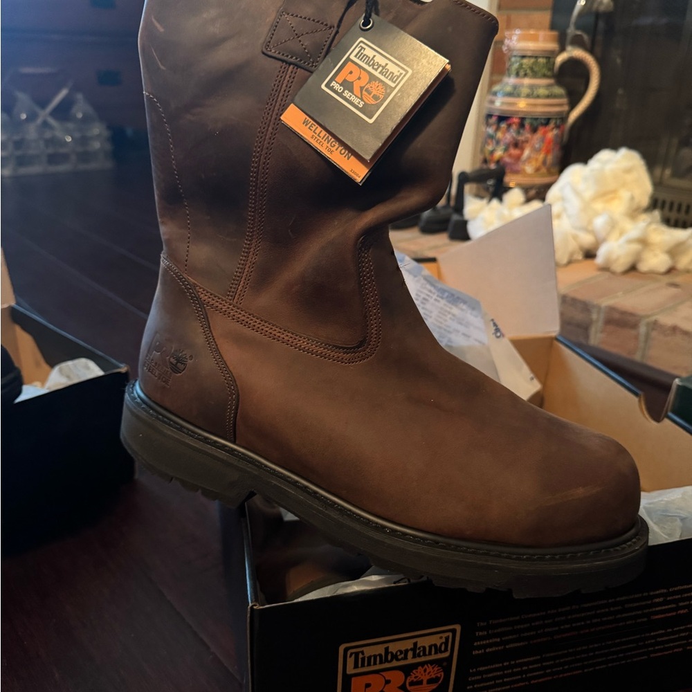 Timberland PRO Men's Brown Work Boots